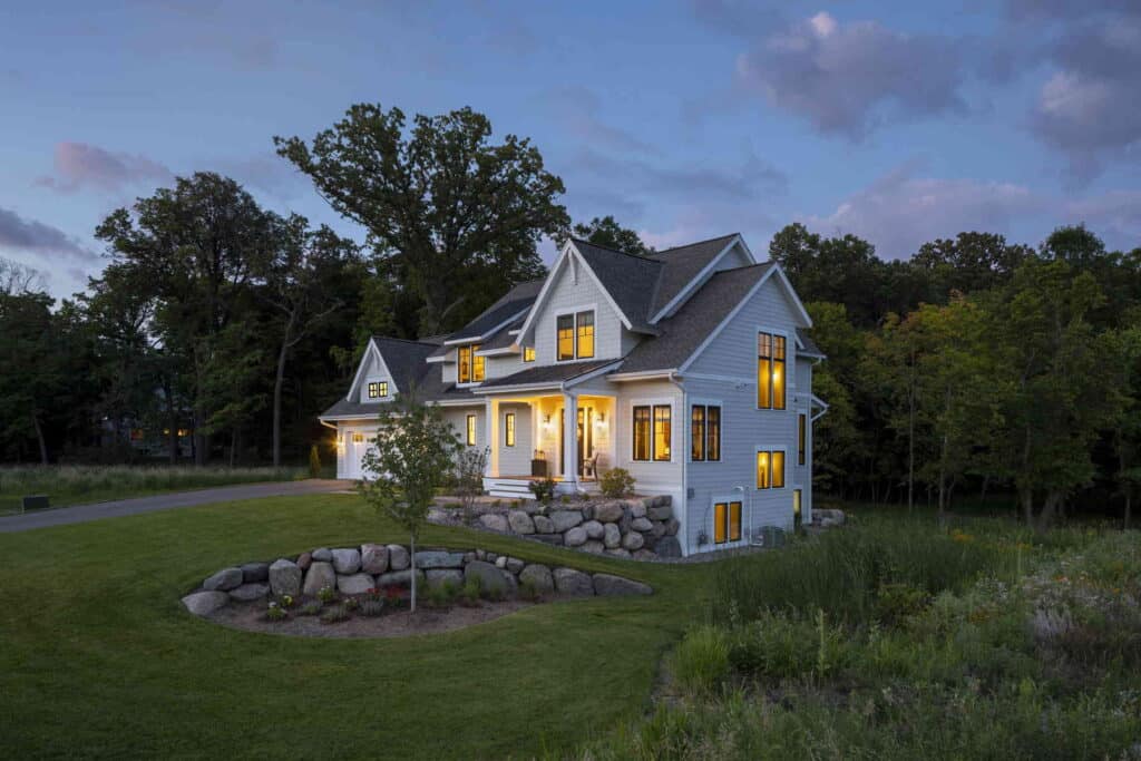 Boulder Retaining Wall